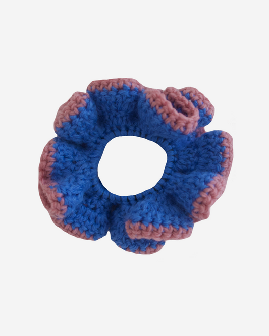 Scrunchie in periwinkle