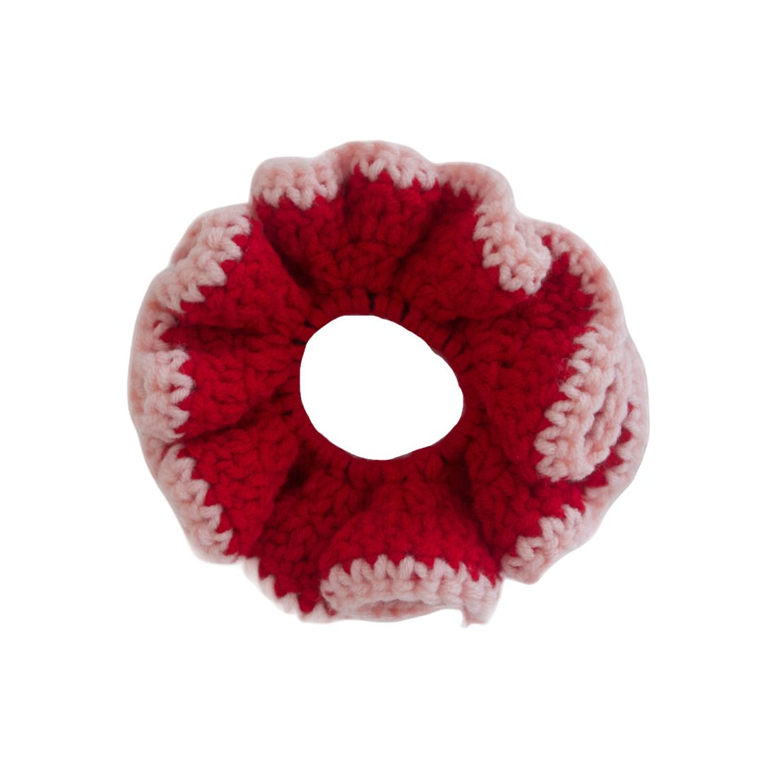 Scrunchie in cherry