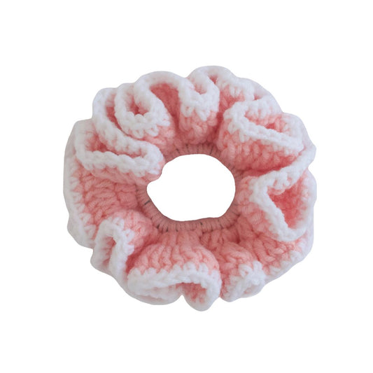 Scrunchie in strawberry milk