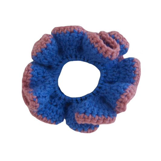 Scrunchie in periwinkle