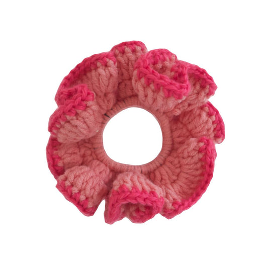 Scrunchie in flamingo