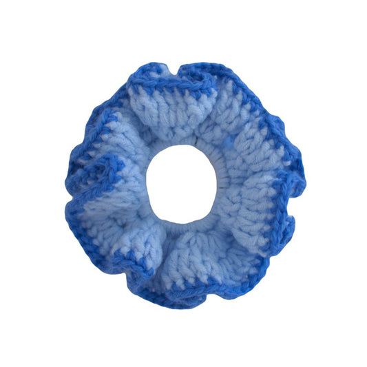 Scrunchie in blueberry